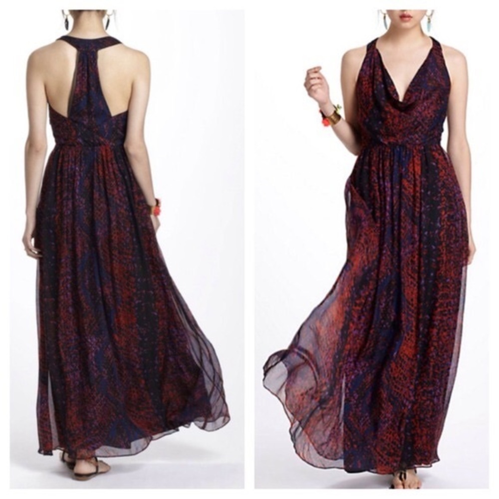Anthropologie HD In Paris Seeped Sinopia Maxi